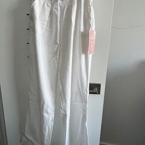 Linen Blend Pants NWT